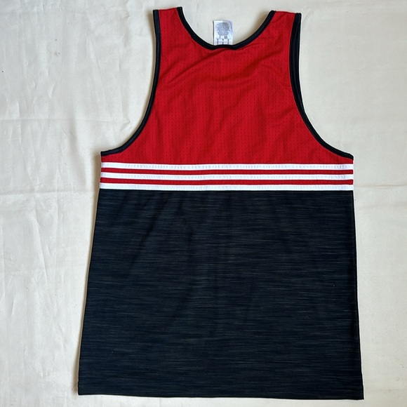 ADIDAS Men's Double Up Basketball Tank Top - Picture 4 of 11